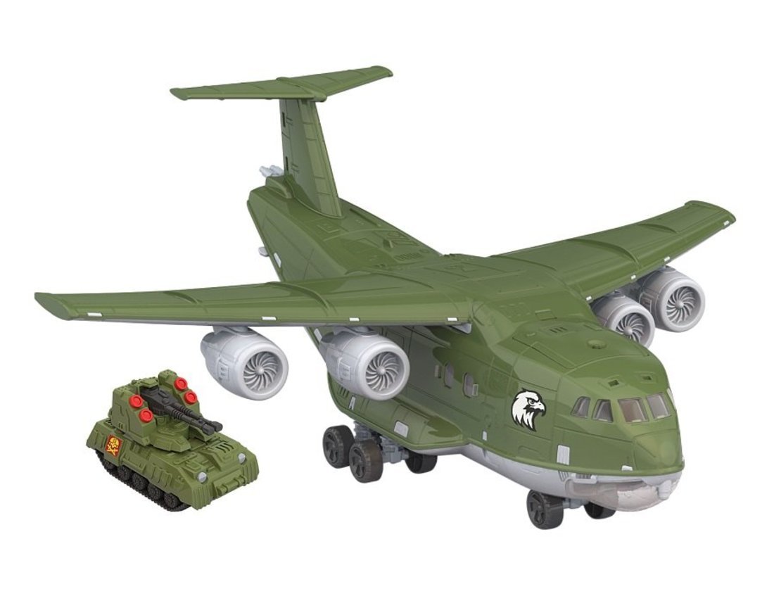 Самолет транспортны Военная серия 1452 | Магазин канцтоваров и игрушек Львёнок