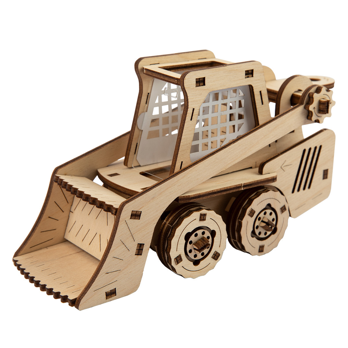 Пазл 3D 59 элементов Мини погрузчик FTR-01 | Магазин канцтоваров и игрушек Львёнок