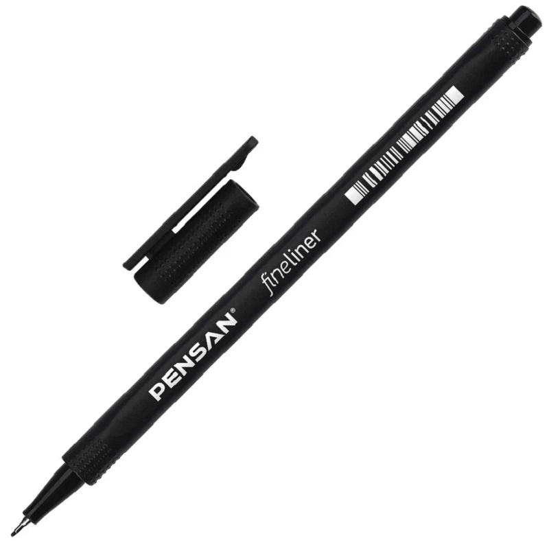 Ручка линер 0,4мм Fine Liner 6500/10/1599466 черная | Магазин канцтоваров и игрушек Львёнок
