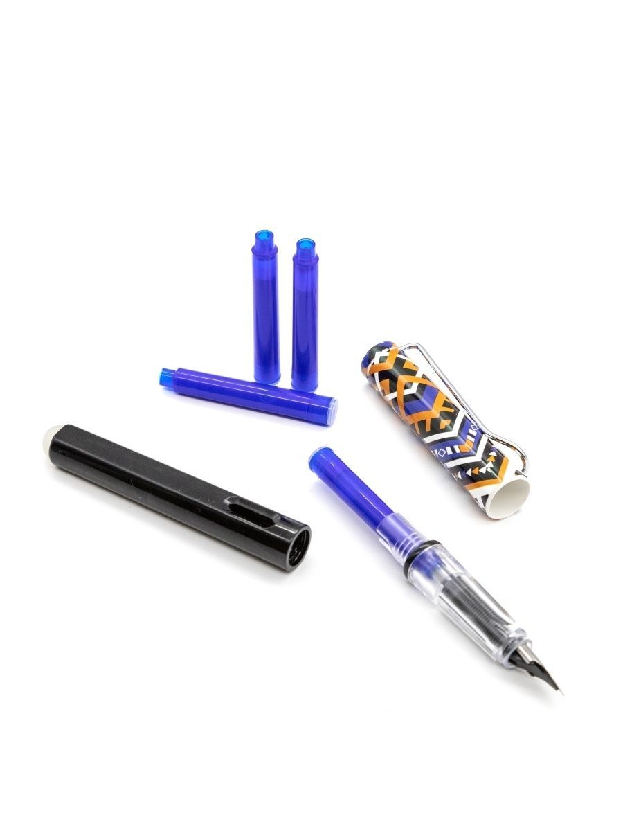 Ручка перьевая "Пиши-стирай" CK-185 синяя | Магазин канцтоваров и игрушек Львёнок