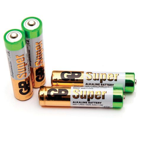 Батарейка AAA GP LR03 Super | Магазин канцтоваров и игрушек Львёнок