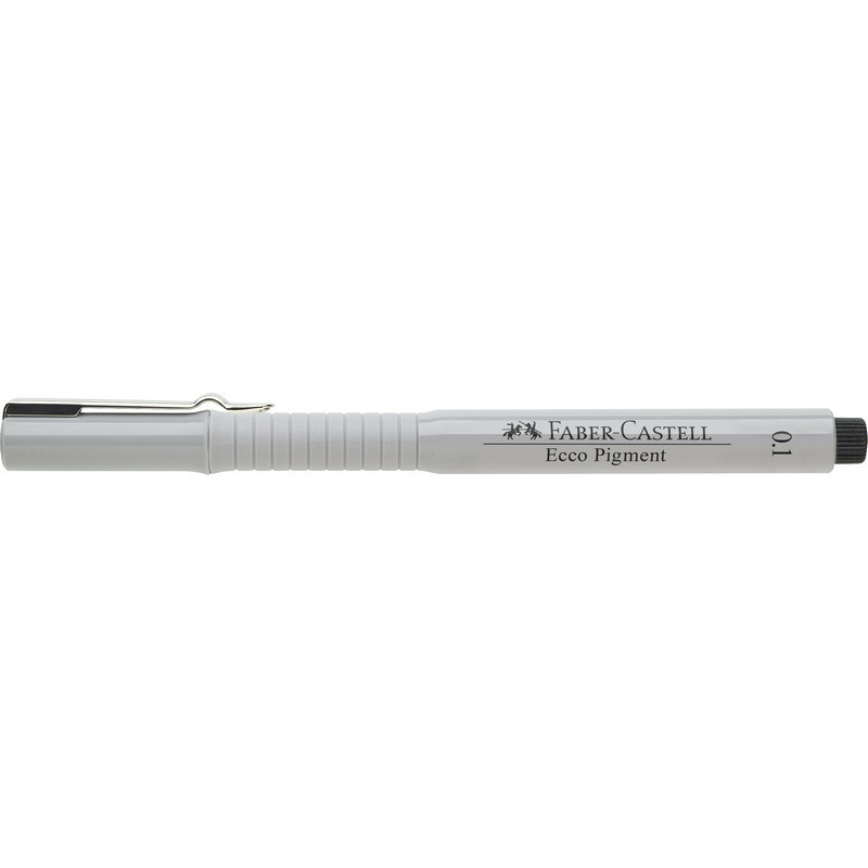 Ручка капилярная 0.1мм Ecco Pigment 166199 черная | Магазин канцтоваров и игрушек Львёнок