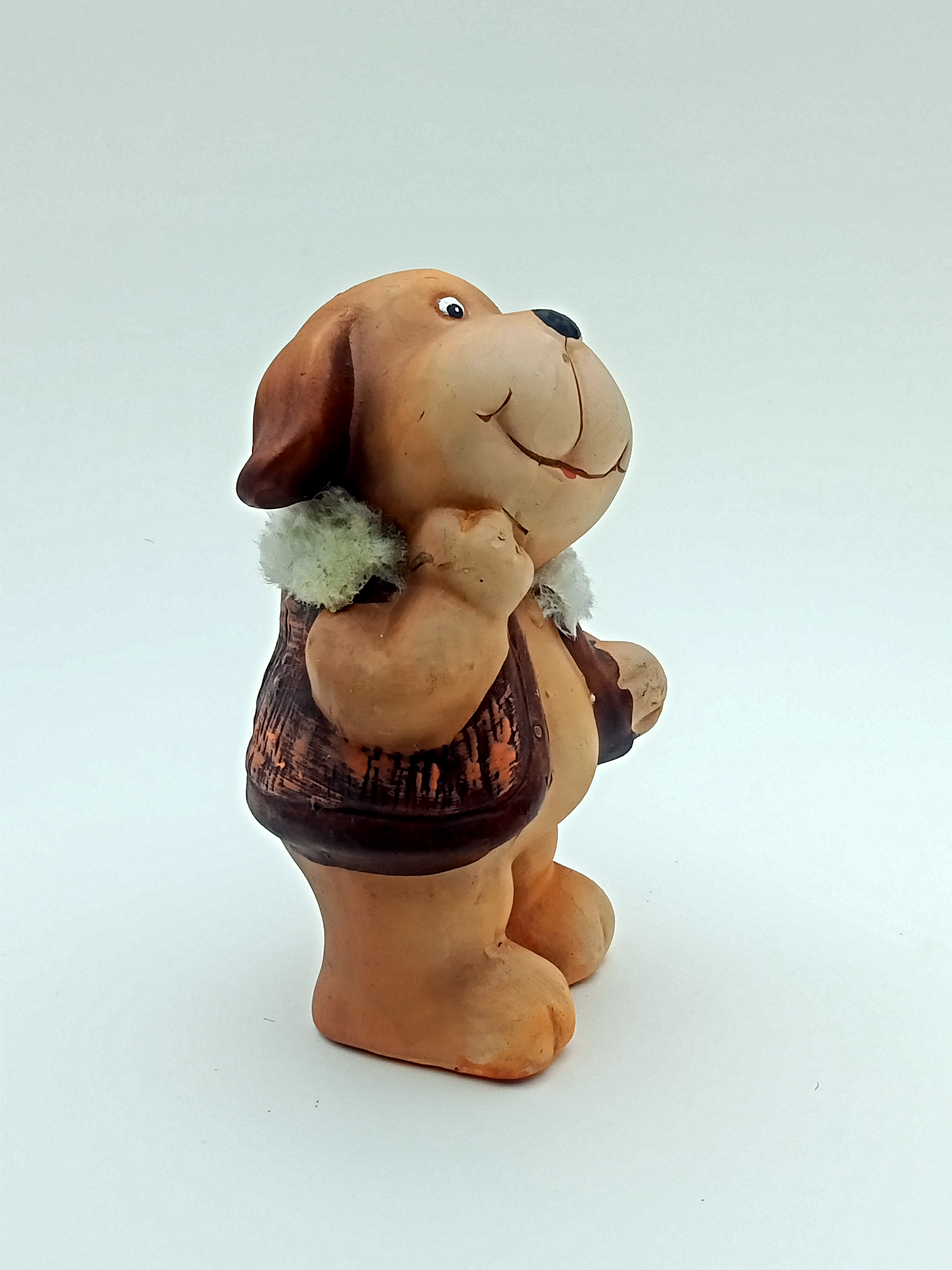 Копилка-керамика CG570 "Собака в кофте",7*7*12,5см, | Магазин канцтоваров и игрушек Львёнок