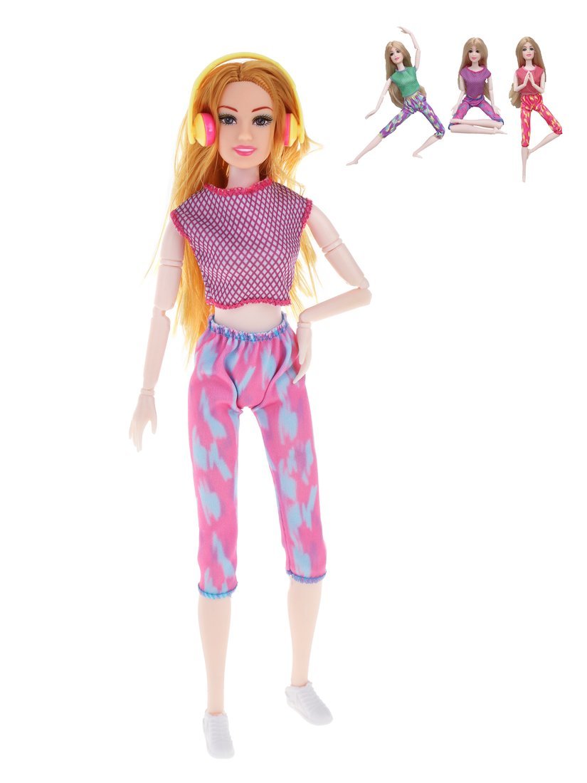 Кукла "Спорт" + 3 аксессуара HX218C | Магазин канцтоваров и игрушек Львёнок