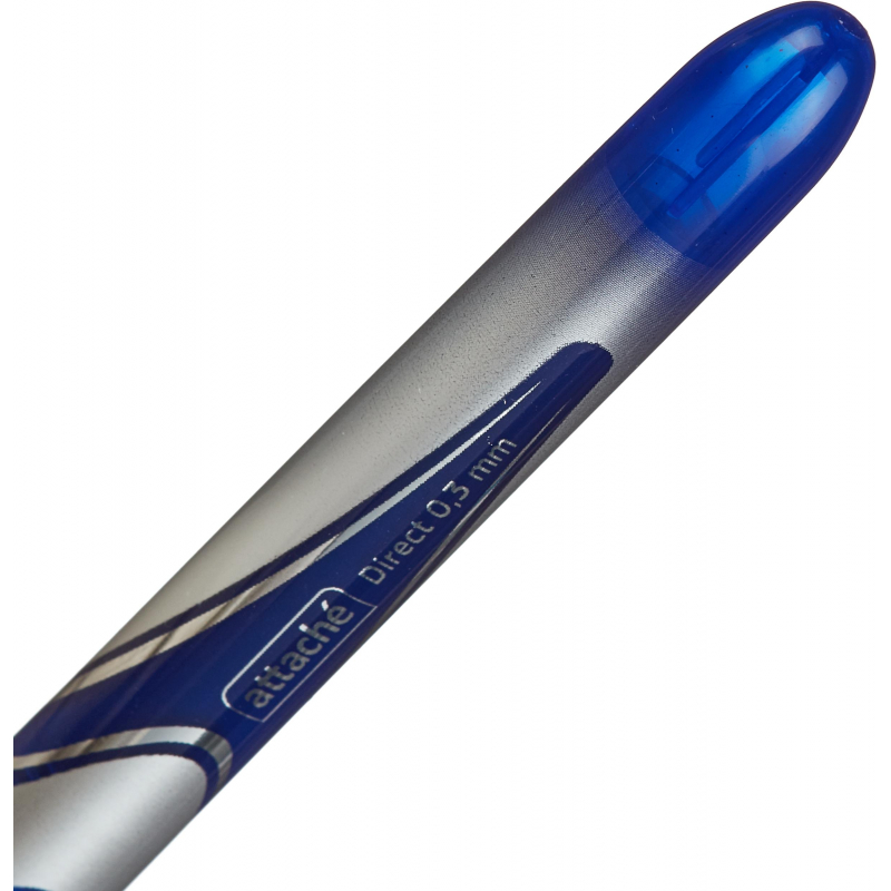 Ручка роллер 0.3мм  RX 302602 Liguidly син. | Магазин канцтоваров и игрушек Львёнок