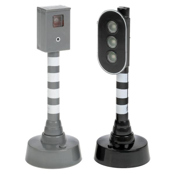 Модель пластиковая свет-звук Светофор 15,5 см ZY930975-R | Магазин канцтоваров и игрушек Львёнок