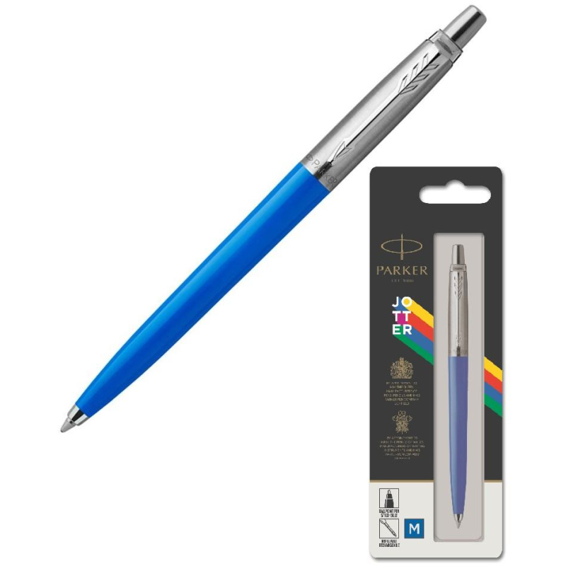 Ручка шариковая 1,0мм "Jotter Blue CT" 2076052 синяя | Магазин канцтоваров и игрушек Львёнок