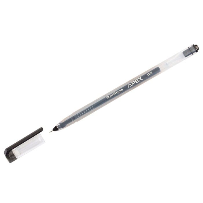 Ручка гел 0,5мм Apex CGp_05151 черная | Магазин канцтоваров и игрушек Львёнок