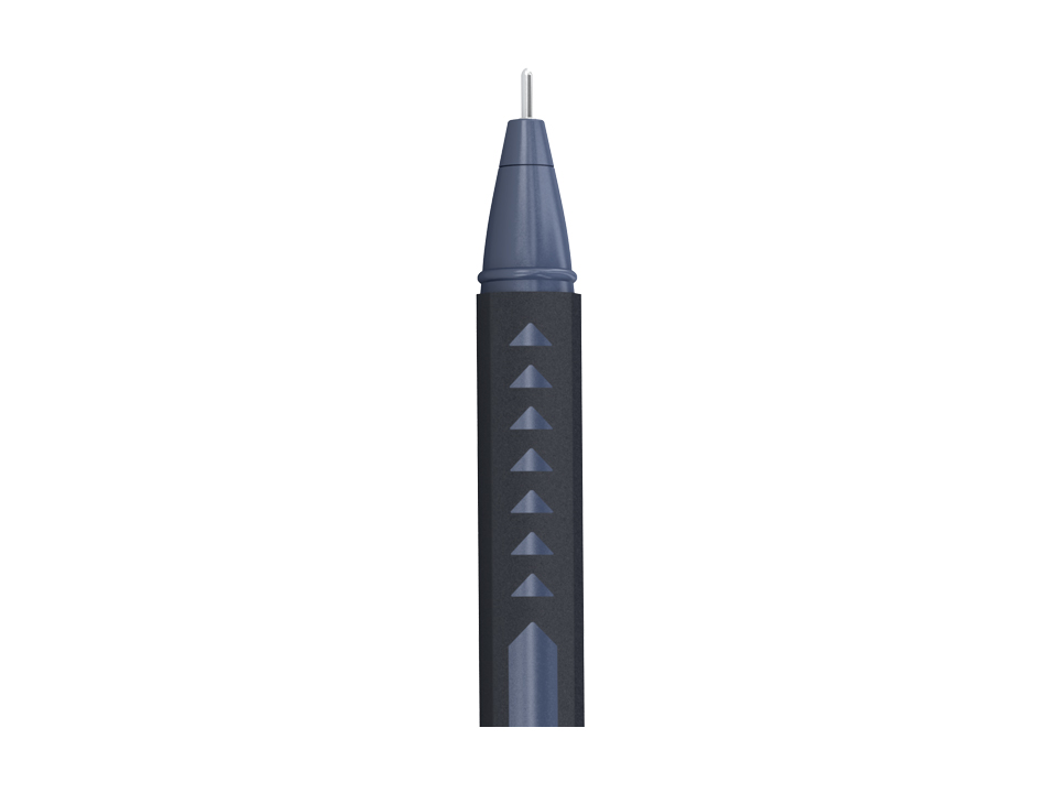 Ручка шариковая 0,7мм "Triangle Twin" CBp_07284 черная | Магазин канцтоваров и игрушек Львёнок