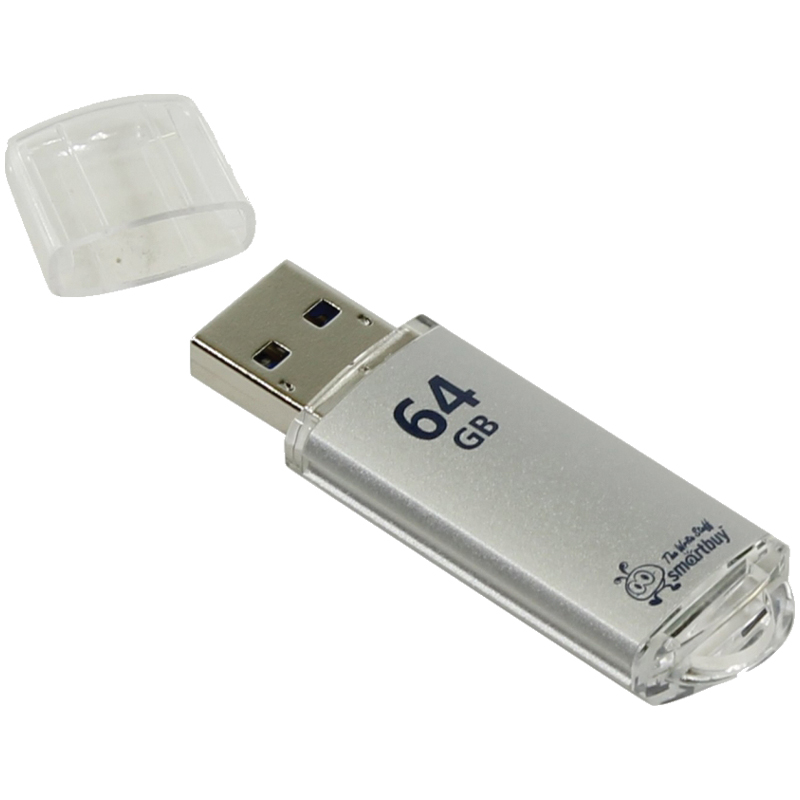 Флешка USB 2.0 64gb V-Cut. SB64GBVC-S | Магазин канцтоваров и игрушек Львёнок