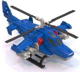Вертолет 40см "Полиция", 248 | Магазин канцтоваров и игрушек Львёнок