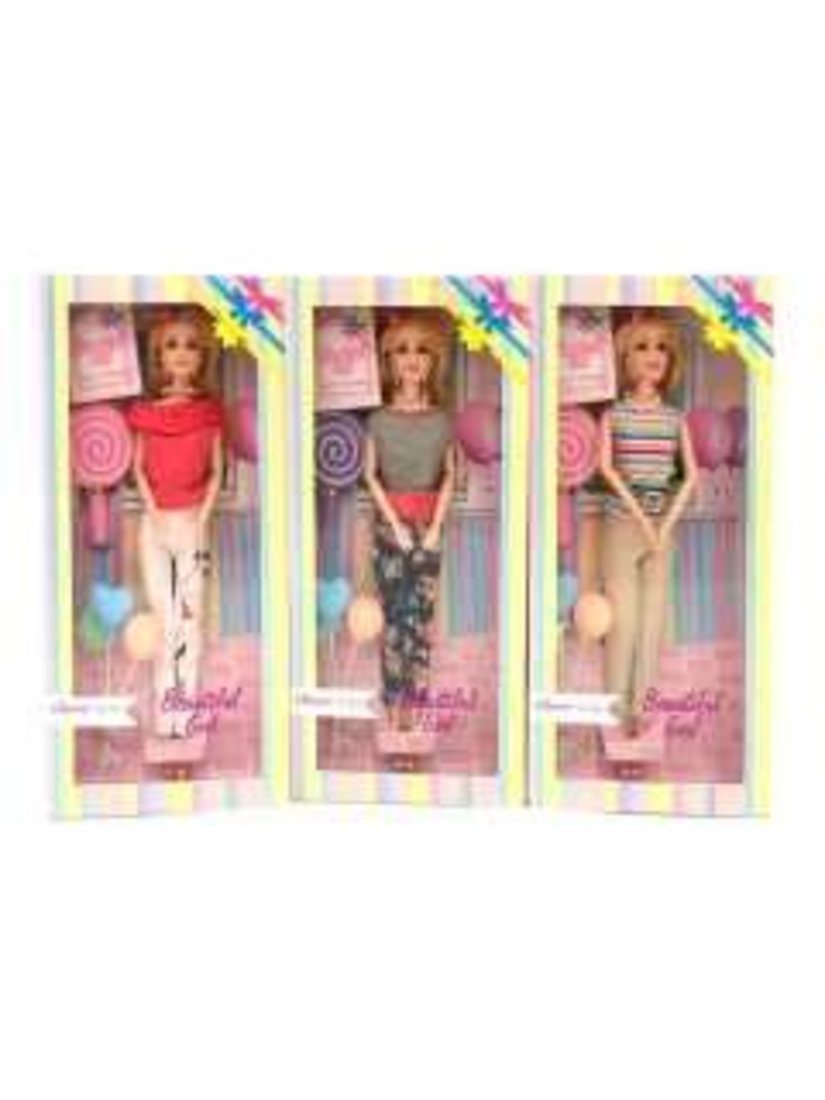 Кукла 29см Красотка + 5 акссесуаров T2214 | Магазин канцтоваров и игрушек Львёнок