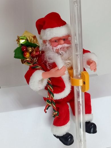 Санта на термометре на бат | Магазин канцтоваров и игрушек Львёнок