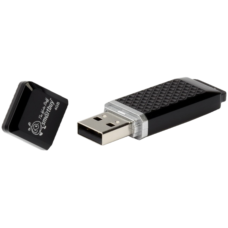 Флешка USB 2.0 4gb SB4GBQZ-K Quartz Series | Магазин канцтоваров и игрушек Львёнок