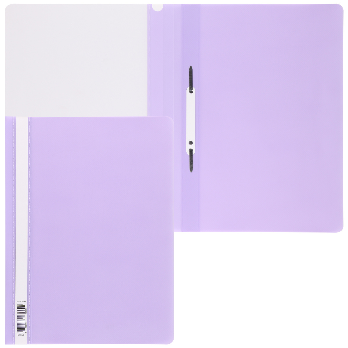 Папка-скоросшиватель А4 0,18мм Pastel 53660 фиолетовый | Магазин канцтоваров и игрушек Львёнок