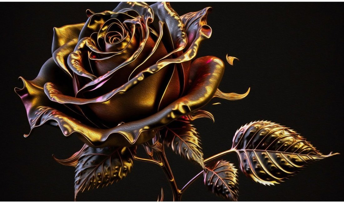 Алмазная мозаика на подрамнике 30х40 см Неувядаемая роза 30 цв НД-0564 | Магазин канцтоваров и игрушек Львёнок