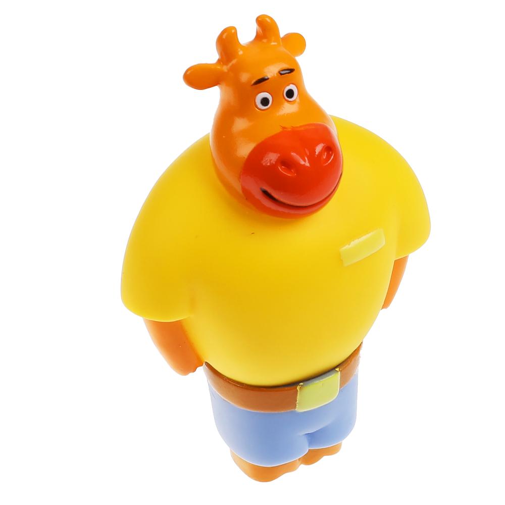 Игрушка для ванны Оранжева корова 10см LX-OR-COW-01 | Магазин канцтоваров и игрушек Львёнок