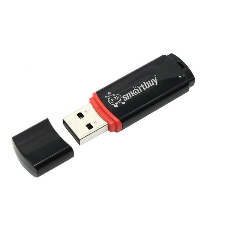 Флешка USB 2.0 8gb SB8GBCRW-K Smartbuy Crown Series | Магазин канцтоваров и игрушек Львёнок