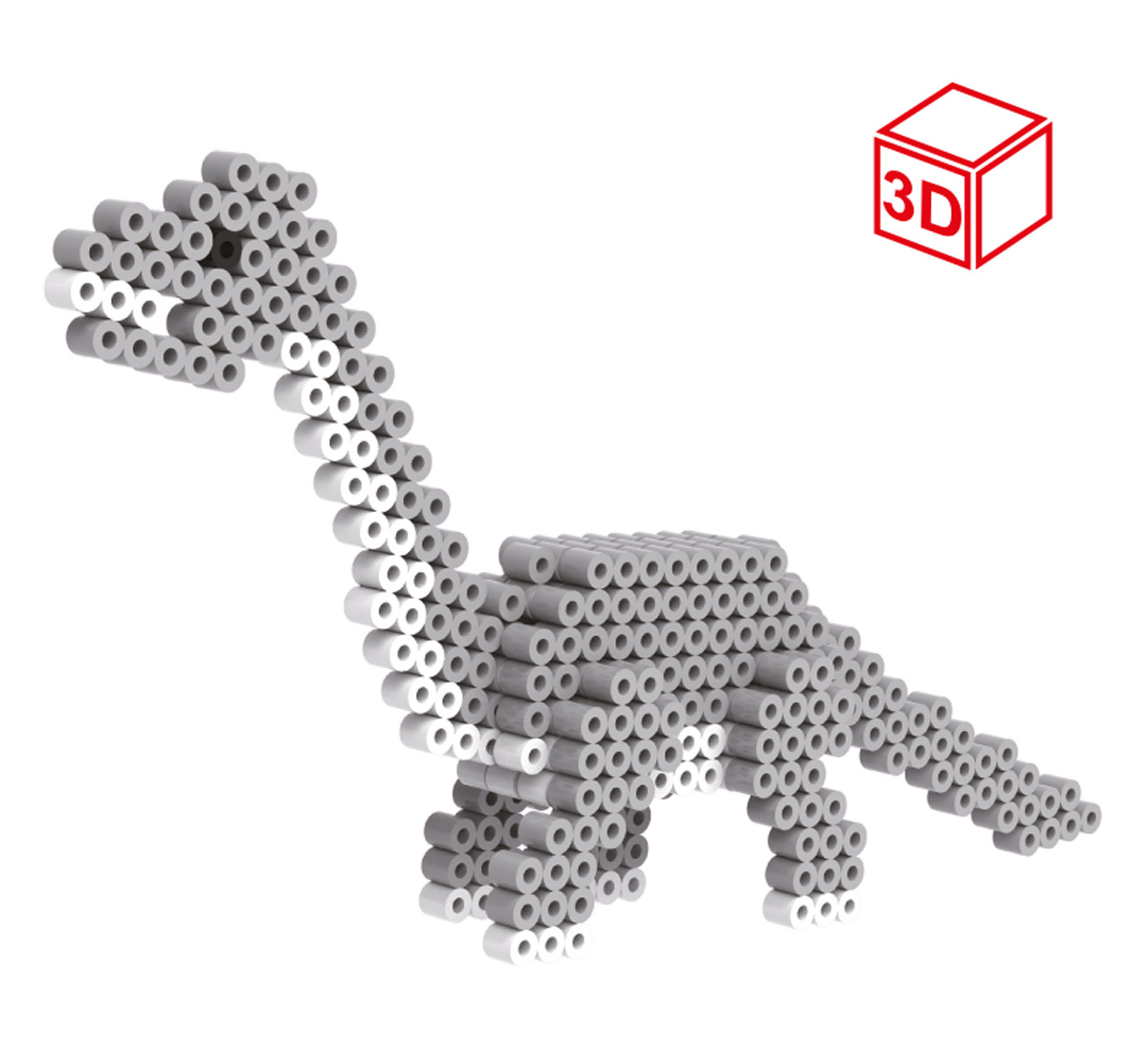 Термомозаика №02 Бронтозавр 3D TLS-02 | Магазин канцтоваров и игрушек Львёнок