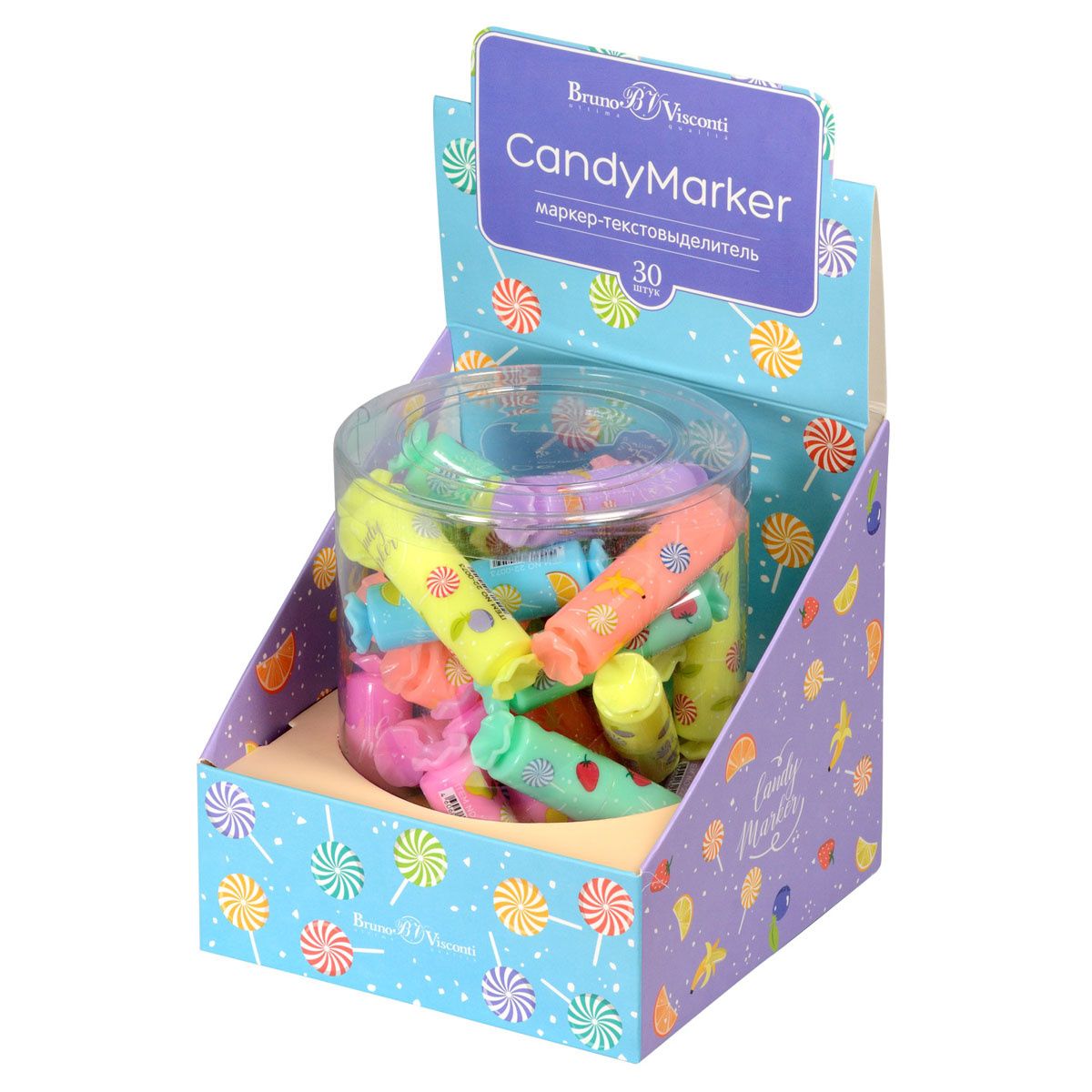 Текстовыделитель Candy Marker 22-0073 в ассортиенте | Магазин канцтоваров и игрушек Львёнок