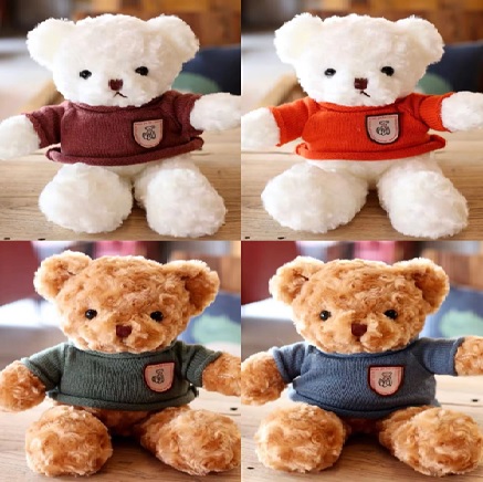 Медведь в свитере 35см TT161-35 | Магазин канцтоваров и игрушек Львёнок