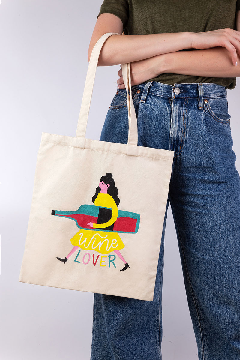 Раскраска на сумке "Любовь к прекрасному" RWCB-004 | Магазин канцтоваров и игрушек Львёнок