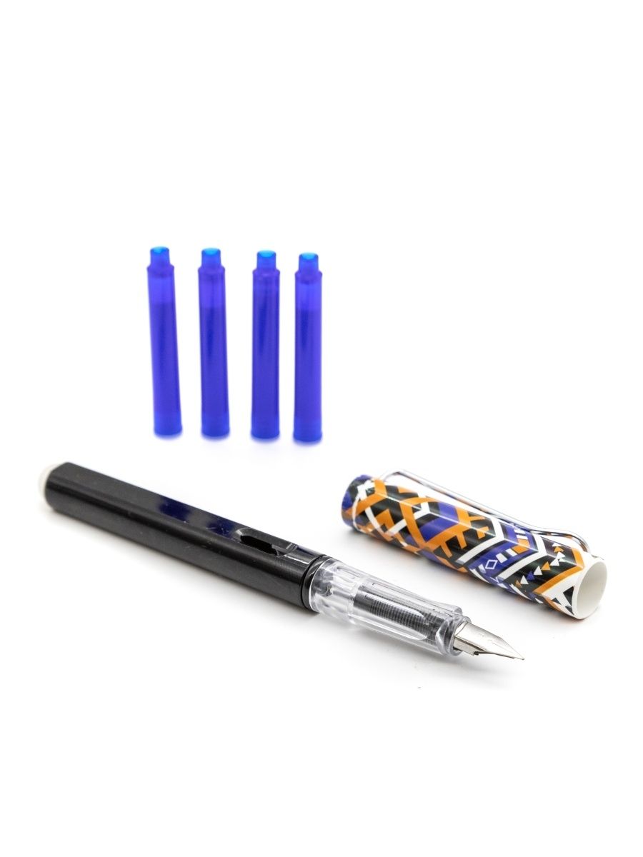 Ручка перьевая "Пиши-стирай" CK-185 синяя | Магазин канцтоваров и игрушек Львёнок
