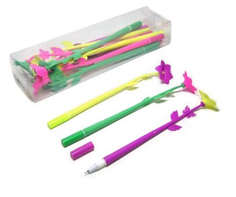 Ручка Шпион  фигурная BU-37 Цветочек - колокольчик,термо+ластик | Магазин канцтоваров и игрушек Львёнок
