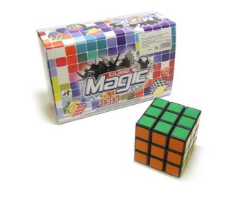 Кубик-Рубика 3*3 грань 5,5см на белой основе CQ-36/CA-200 | Магазин канцтоваров и игрушек Львёнок