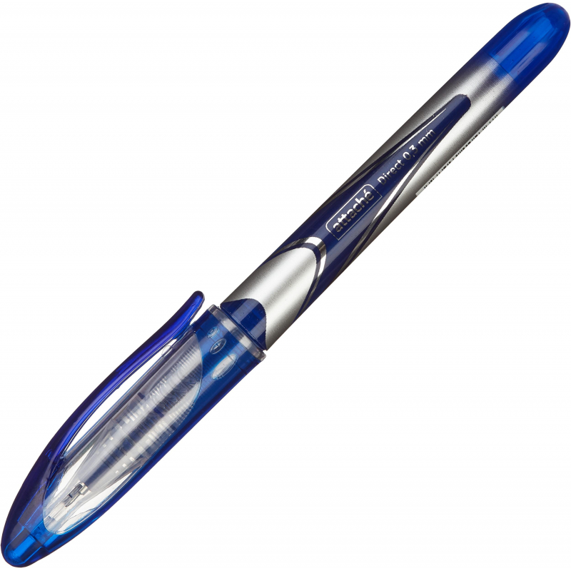 Ручка-роллер 0.3мм  RX 302602 Liguidly син. | Магазин канцтоваров и игрушек Львёнок