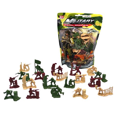 Игровой набор "Солдатики" в пакете 200597884 | Магазин канцтоваров и игрушек Львёнок