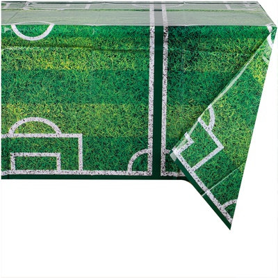 Скатерть Футбол зеленый 120см/180см 1502-2030 | Магазин канцтоваров и игрушек Львёнок