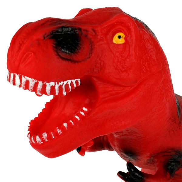 Игрушка пластизоль динозавр Тиранозавр 50*29*11см звук 1907Z525-R | Магазин канцтоваров и игрушек Львёнок