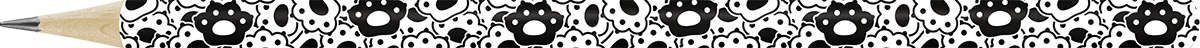 Карандаш графитный круглый ТМ (HB) "Принты" 3048 Лапки PR-12Д | Магазин канцтоваров и игрушек Львёнок