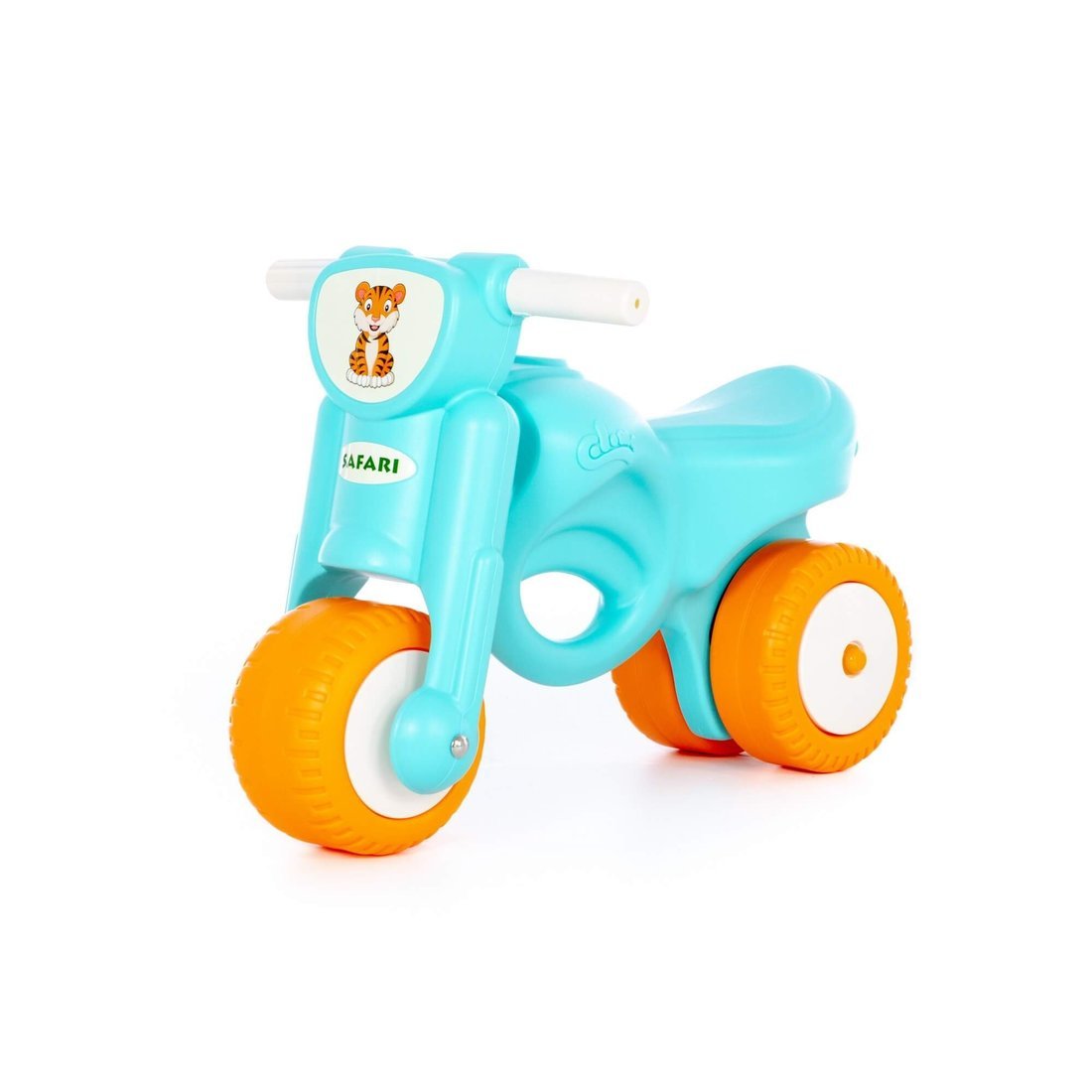 Каталка-мотоцикл Мини-мото сафари (голубая) 90195 | Магазин канцтоваров и игрушек Львёнок