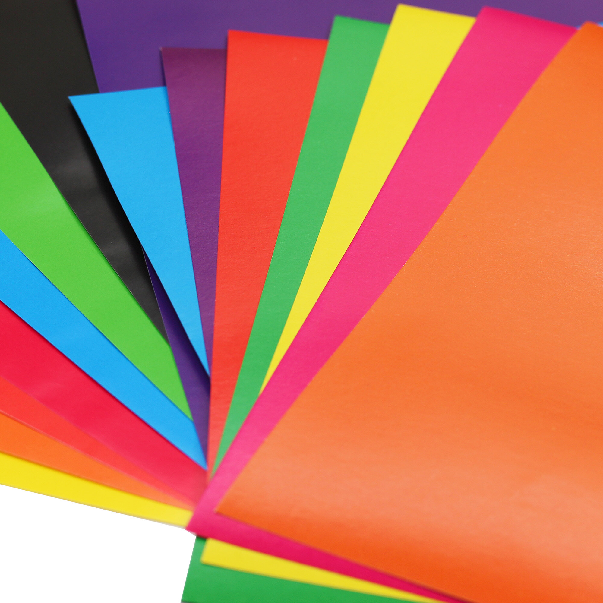 Набор цветной мелованной бумаги и картона 16 листов 8 цветов "Лисята" НЦКБМ168592 | Магазин канцтоваров и игрушек Львёнок