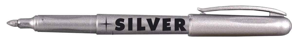Маркер перменентный 1,8мм  круглый Silver  2690 0194  серебро | Магазин канцтоваров и игрушек Львёнок