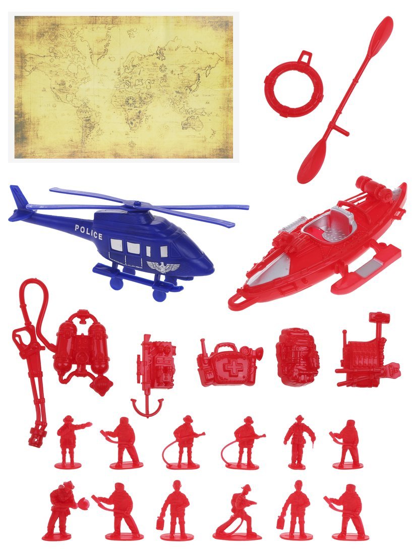 Игровой набор Пожарная охрана 20 предметов 101009779 | Магазин канцтоваров и игрушек Львёнок