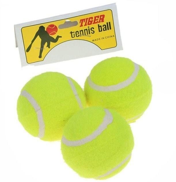 Мяч для большого тенниса  501 за 1шт | Магазин канцтоваров и игрушек Львёнок