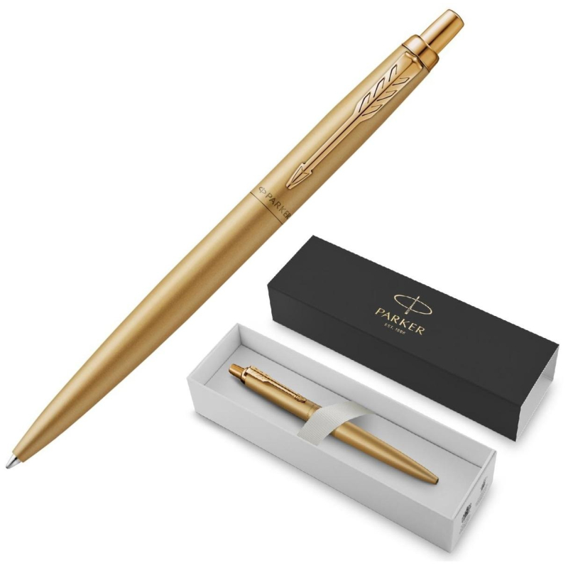 Ручка шариковая в футляре 1,0мм "Jotter XL Monochrome 2020 Gold" 2122754 синяя | Магазин канцтоваров и игрушек Львёнок